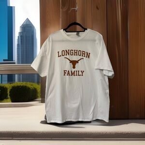 Gildan Texas Longhorn Family Mens Tee shirt XL Hook EM Horns